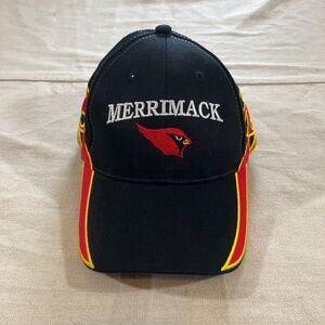 Merrimack Cardinals flame hat